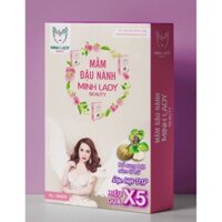 {Chính Hãng -Mua 1 tặng 2-Date mới}Mầm Đậu Nành Tăng  V1 Minh Lady Beauty thêm sâm tố nữ và colagen,tặng mặt nạ,fee ship