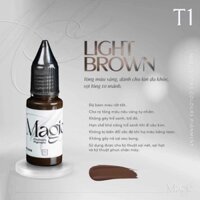 [Chính Hãng] Mực Phun Xăm Magic Colours Pigment Mực Dành Cho Chân Mày Chất Lượng