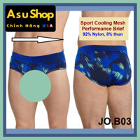 Chính hãng Mỹ -JO.B03..S,M,L- Quần lót nam tam giác Jockey Sport Cooling Mesh Performance Brief
