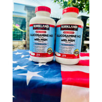 CHÍNH HÃNG MỸ KIRKLAND Glucosamine HCL 1500mg 375 viên With MSM 1500mg của Mỹ 375 viên