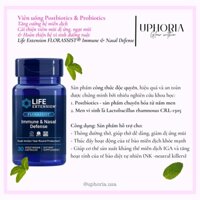 [CHÍNH HÃNG MỸ] VIÊN UỐNG POSTBIOTICS VÀ PROBIOTICS LIFE EXTENSION FLORASSIST IMMUNE & NASAL DEFENSE TĂNG SỨC ĐỀ KHÁNG