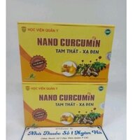[Chính Hãng] Nano Curcumin Tam Thất Xạ Đen - Học viện Quân Y