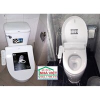 CHÍNH HÃNG Nắp bệt điện tử Bidet INAX CW-H18VN sưởi – xịt rửa nước ấm – sấy khô