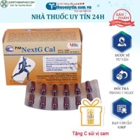 ✅(Chính Hãng) NextG Cal Bổ Sung Calci giảm đau nhức hỗ trợ chống loãng xương ( Hộp 60 Viên)