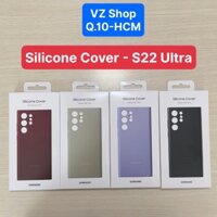Chính hãng nguyên seal-Ốp lưng silicon/ silicone Case cho điện thoại Samsung Galaxy S22 Ultra