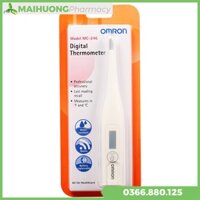 [Chính Hãng] Nhiệt Kế Điện Tử Omron MC-246 ,Giúp đo nhanh và chính xác, ghi nhớ kết quả đã đo để bạn dễ dàng so sánh