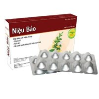 [CHÍNH HÃNG ] NIỆU BẢO - giúp giảm tiểu buốt , thông suốt tiết - Hộp 20 viên