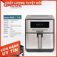 [CHÍNH HÃNG]  NỒI CHIÊN KHÔNG DẦU GALUZ G63, 7L 1700W, DUNG TÍCH SIÊU LƠN