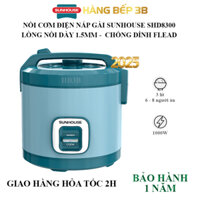 [Chính hãng] Nồi cơm điện 3 lít Sunhouse SHD8300 1000W mới 100% chính hãng phân phối