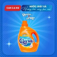 [Chính Hãng] Nước giặt xả Clara Hương hoa nắng ban mai can 2,6kg