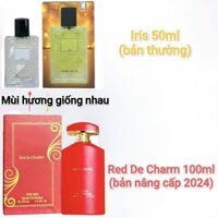 [CHÍNH HÃNG] Nước Hoa Iris 50ml - Red De Charm 100ml (Nam)