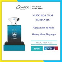 [Chính hãng] Nước hoa nam Cenota Romantic 30ml, lưu hương lâu, lãng mạn, nam tính - Mã PM04