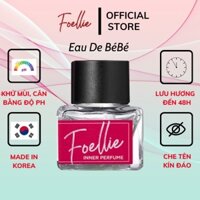 [Chính Hãng] Nước Hoa Vùng Kín Foellie Eau De Bébé Inner Perfume 5ml Hương Phấn Baby Thơm Điệu Khử Mùi Cân Bằng PH Cô Bé