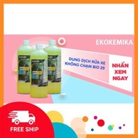 [CHÍNH HẢNG] NƯỚC RỬA Ô TÔ VÀ XE MÁY KHÔNG CHẠM BIO 25 -1L