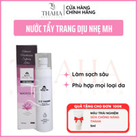 [CHÍNH HÃNG] Nước tẩy trang MH Beauty Spa CLEANSING WATER ROSE EXTRACT 150ML - Sạch, dịu nhẹ, chiết xuất hoa hồng