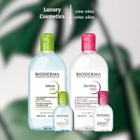[Chính hãng] Nước Tẩy Trang Bioderma H2O 500ml Hồng Nắp Nhún