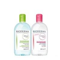 [Chính Hãng] Nước Tẩy Trang Bioderma Sensibio H2O 500ml Màu Hồng và Xanh