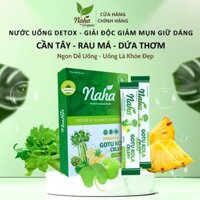 [CHÍNH HÃNG] Nước Uống Detox Cần Tây Đẹp Da Bột Cần Tây Rau Má Dứa Thơm Sấy Lạnh Detox Giảm Cân, Giảm Mụn,Đẹp Da Naha