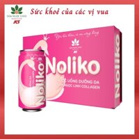 [Chính Hãng] Nước Uống Collagen Sâm Ngọc Linh Noliko Dưỡng Da Thùng 24 Lon (240Ml/Lon)