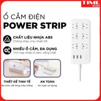 [CHÍNH HÃNG] Ổ cắm điện2 Xiaomi power strip 6 đầu tích hợp 3 USB. Ổ cắm điện Xiaomi Mi Power Strip 6 cổng 3 usb CXB6-1QM