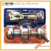 [CHÍNH HÃNG] Ổ Khóa Đấm, Ổ Khóa VIỆT TIỆP Tay Nắm Tròn 04206 Inox + CT3, Chuyên Khóa Phòng, Cửa Nhôm, Tolet