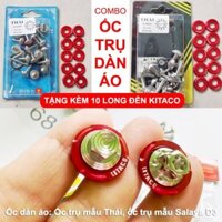 [CHÍNH HÃNG] [Ốc TRỤ] Ốc Dàn Áo Salaya TẶNG 10 long đền Kitaco (Ốc áo xe máy INOX 304)