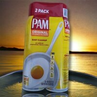 [CHÍNH HÃNG] PAM 12 oz ( ~ 1200 lần xịt ) [ chai mới ] Dầu Ăn Kiêng 0 calories Dạng Xịt hạt cải Pam original 12 oz.