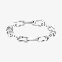 CHÍNH HÃNG - Pandora ME Medium-Link Chain Bracelet (Silver Sterling) - Vòng/lắc tay bạc 925 dáng mắc xích, màu bạc trắng