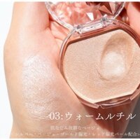 [CHÍNH HÃNG] Phấn Bắt Sáng Canmake Highlight Munyutto Highlighter Dạng Kem Màu 03 Warm Rutile