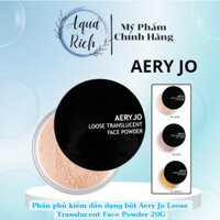 Chính hãng Phấn Phủ Bột Siêu Mịn AERY JO Loose Translucent Face Powder 20G