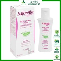 Chính hãng Pháp Dung dịch vệ sinh phụ nữ Saforelle 100ml chăm sóc da dịu nhẹ saforele saforen sảoelle