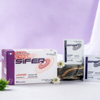 [Chính hãng Pháp] Sắt Sifer - Hỗ trợ bổ sung sắt dễ hấp thụ cho bà bầu (hộp 30 gói)