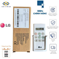 [CHÍNH HÃNG PHÍM ÊM NHẠY] Điều khiển ĐIỀU HÒA MÁY LẠNH LG NGẮN 2 chiều MỚI Fullbox TẶNG PIN+ ĐẾ TREO