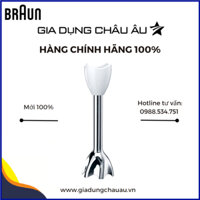 [CHÍNH HÃNG] Phụ kiện Cây dao xay inox máy xay cầm tay Braun có hoa khế - Mới 100% - Đầu xay inox thanh dao xay Braun