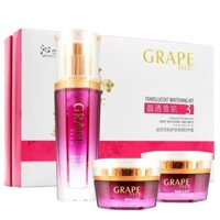 Chính hãng Qinruchun Crystal Clear Snow Skin Care Series Làm trắng tàn nhang Bộ ba mảnh Kem ban ngày + Kem ngủ + Tinh chất