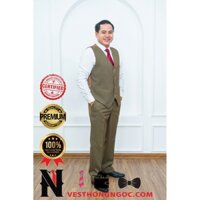 [Chính Hãng] [Quà Tặng Cao Cấp] Quần Âu Trung Niên Tăng Giảm Cạp Quần Đơn Giản VEST Hồng Ngọc