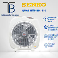 (CHÍNH HÃNG) Quạt bàn đảo 4 Tấc chuyển hướng điện cao cấp Senko BD1410 47W motor 100% đồng tự động ngắt khi đổ