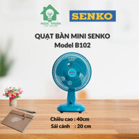 [Chính hãng] Quạt bàn Senko size nhỏ,  quạt điện mini B102