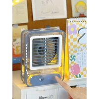 [Chính Hãng] Quạt Điều Hòa Hơi Nước Mini Để Bàn Fan, Quạt Điều Hòa Phun Sương