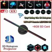 [Chính Hãng] Quạt  LED Quảng Cáo 3D Hologram WIFI Thu Hút Khách đẹp mắt