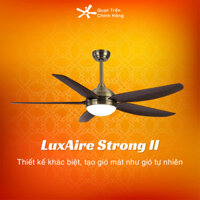 [CHÍNH HÃNG] Quạt trần 5 cánh LuxAire-Eco Strong II (Trần TC KH mua thêm bộ phụ kiện ty treo TC)