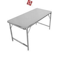[Chính hãng Qui Phúc], Bàn ăn inox INNO chân gấp gọn size 68x140 cao 75cm chịu tải 100kg