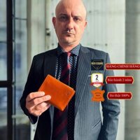 Chính hãng RICH ESQUIRE (PULLUP) Ví bóp nam da bò thật HÀNG HIỆU 100% real leather wallet for men full box