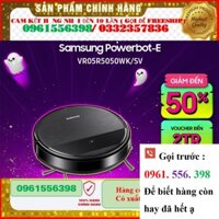 [CHÍNH HÃNG] Robot hút bụi, lau sàn Samsung Powerbot-E lực hút cực mạnh 4200Pa (VR05R5050WK) ;
