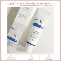 [Chính hãng ROUNDLAB] Kem chống nắng Bạch dương Birch Juice 50ml 3 loại