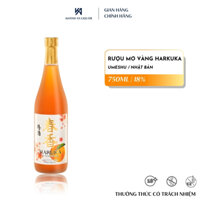 [CHÍNH HÃNG] RƯỢU MƠ VÀNG HARUKA 18% 750ML
