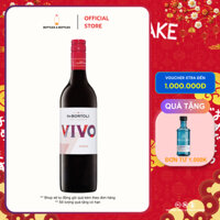 CHÍNH HÃNG - Rượu Vang Đỏ VIVO Shiraz - 14% - 750ML