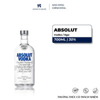 [CHÍNH HÃNG] RƯỢU VODKA ABSOLUT 700ML 40%