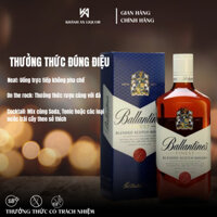 [CHÍNH HÃNG] RƯỢU WHISKY BALLANTINE'S FINEST 350ML 40%KA2