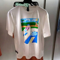 (Chính hãng S M)Áo thun nam ZARA 4087/476/251© WES ROBINSON ILLUSTRATION(kèm ảnh thật)